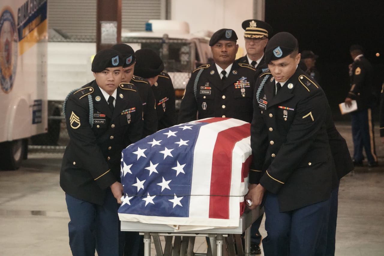 Guam in Photos 2019 - February - Soldier brought back home